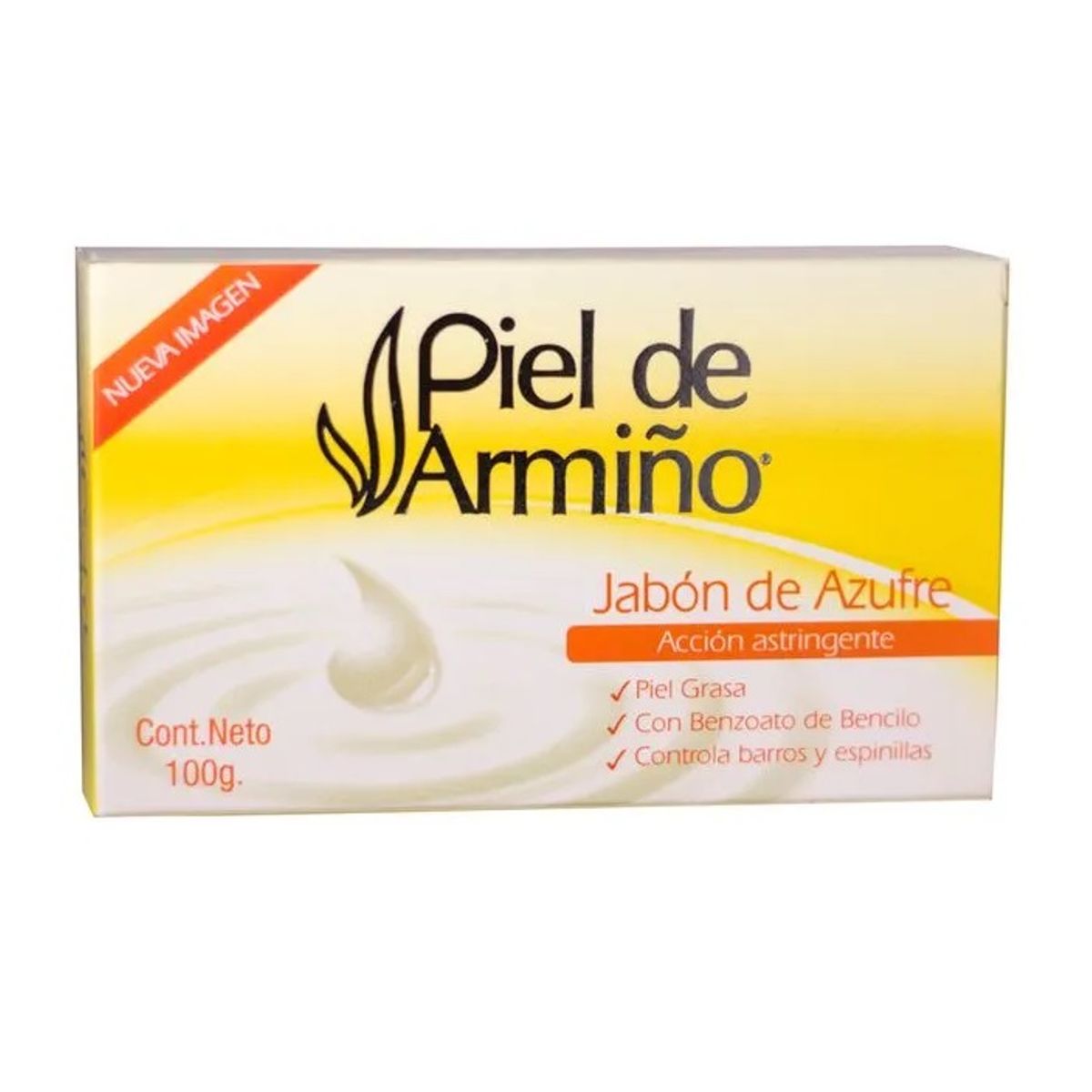 GENERICO - Jabón Barra Facial Azufre Control Exceso Grasa Acné 100 Grms