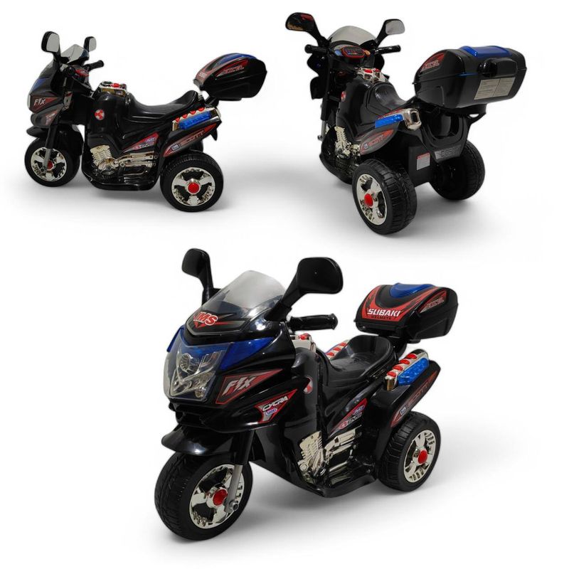 BRITOCHET - REF 3051 Moto Eléctrica Niños Montable Ll/Caucho 1 a 4 Años