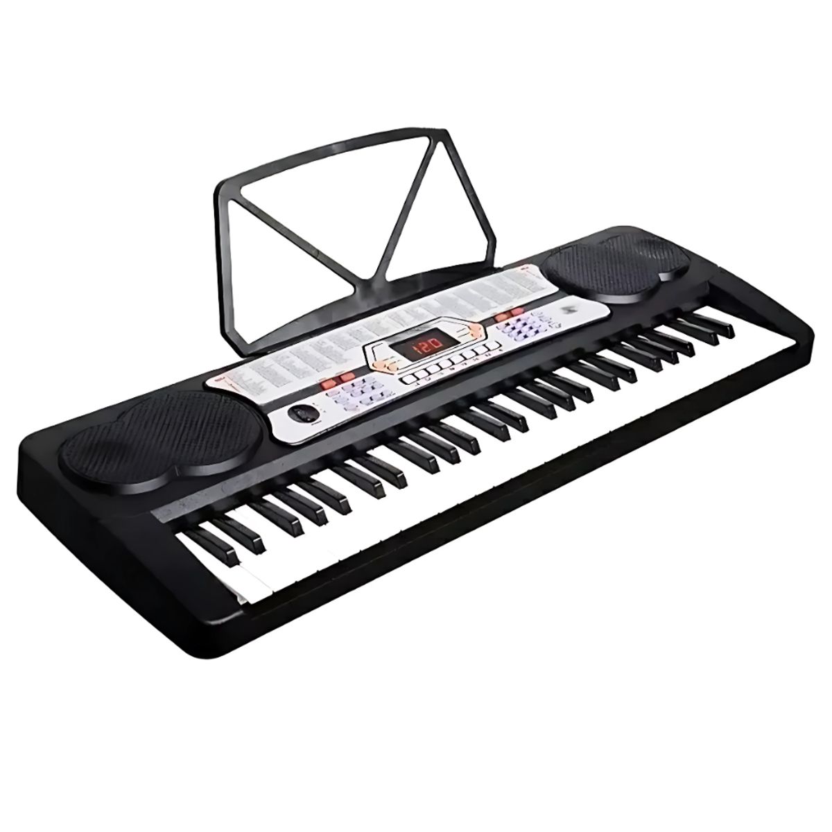 GENERICO - Teclado Organeta Meike Mk-4300 54 Teclas Negro