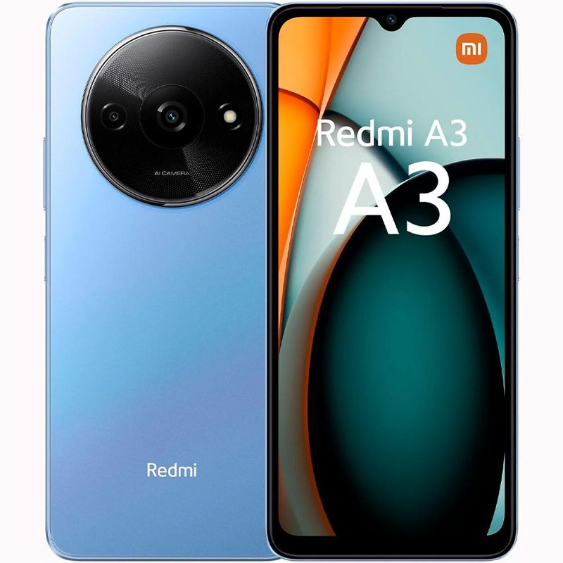 XIAOMI - Xiaomi Redmi A3 Dual SIM 128 GB azul 4 GB RAM