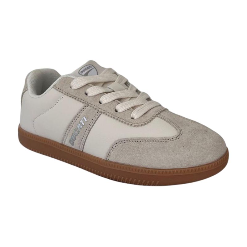 INCO - Tenis Unisex Ducati 57686 Blanco Gris