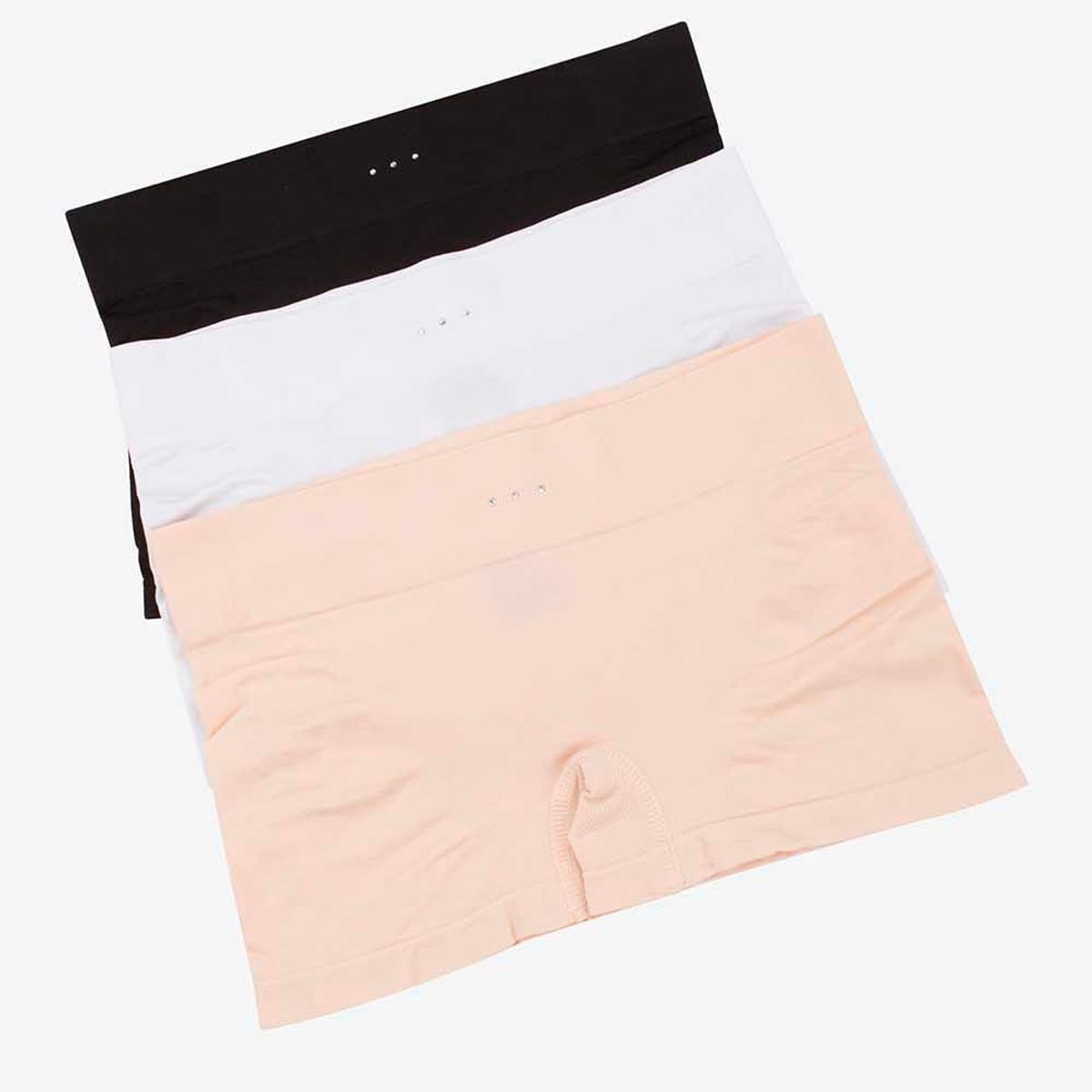 LILI PINK - Paquete x3 panty tipo bóxer en algodón seamless