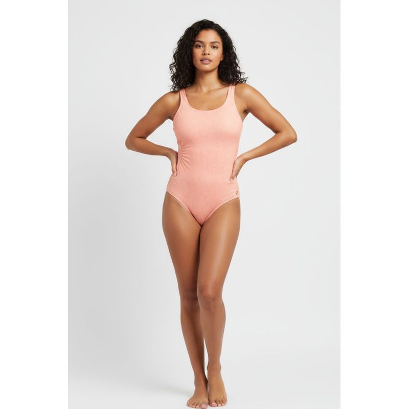 LILI PINK - Vestido de baño enterizo en microfibra