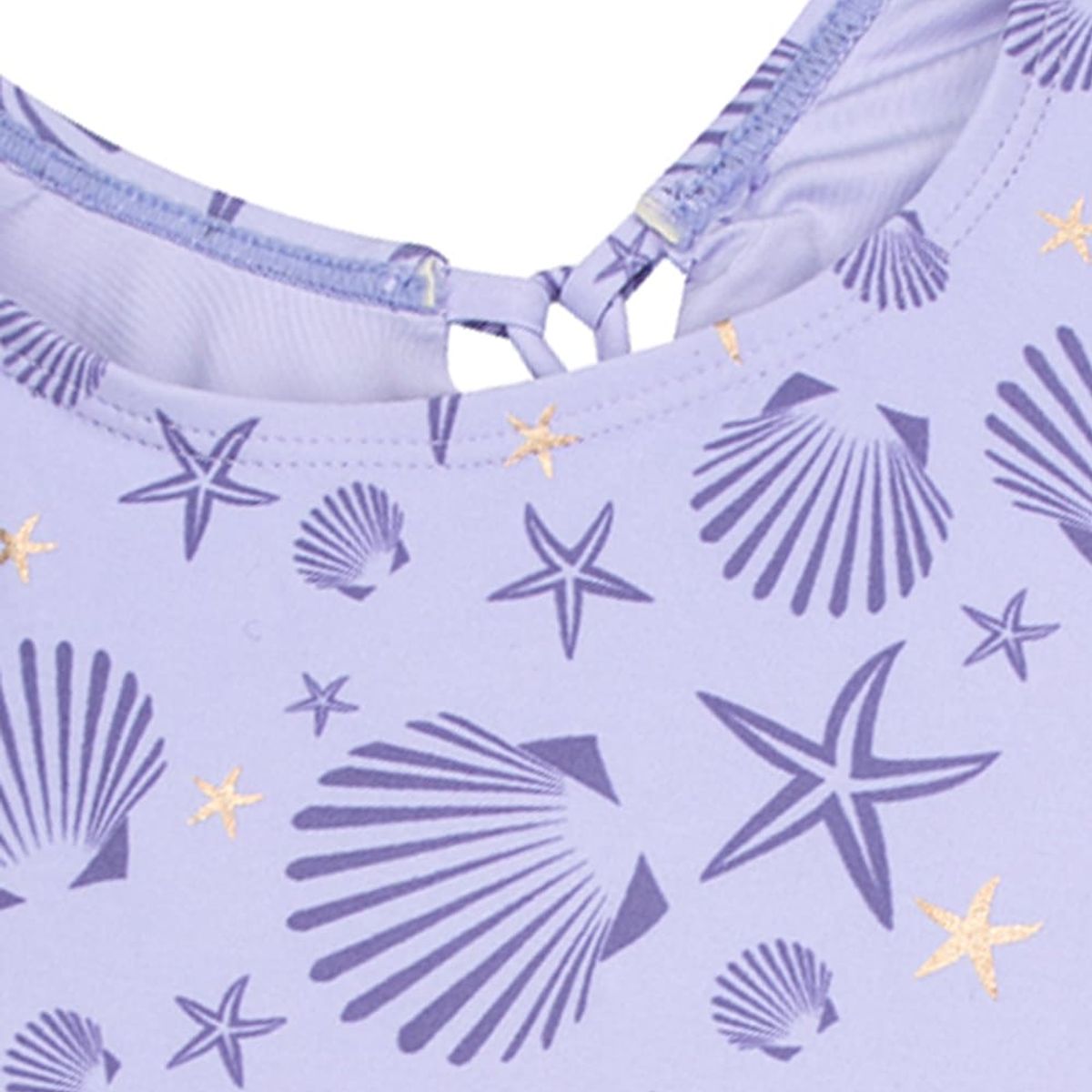 LILI PINK - Vestido de baño de dos piezas en microfibra para niña