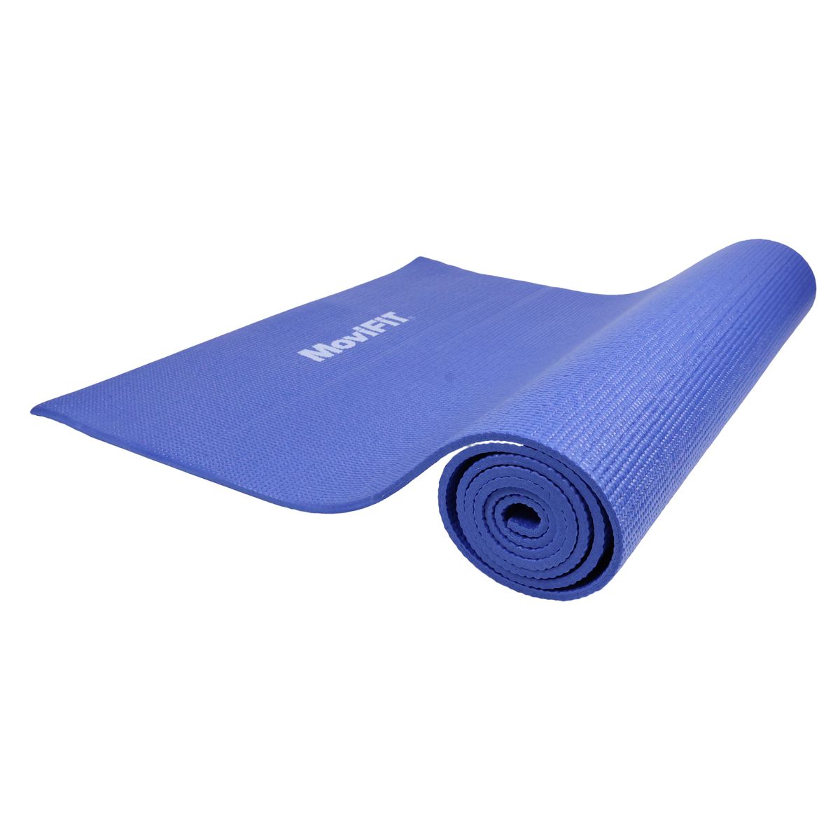 MOVIFIT - Colchoneta Mat Yoga Azul Enrollable Antideslizante + Estuche