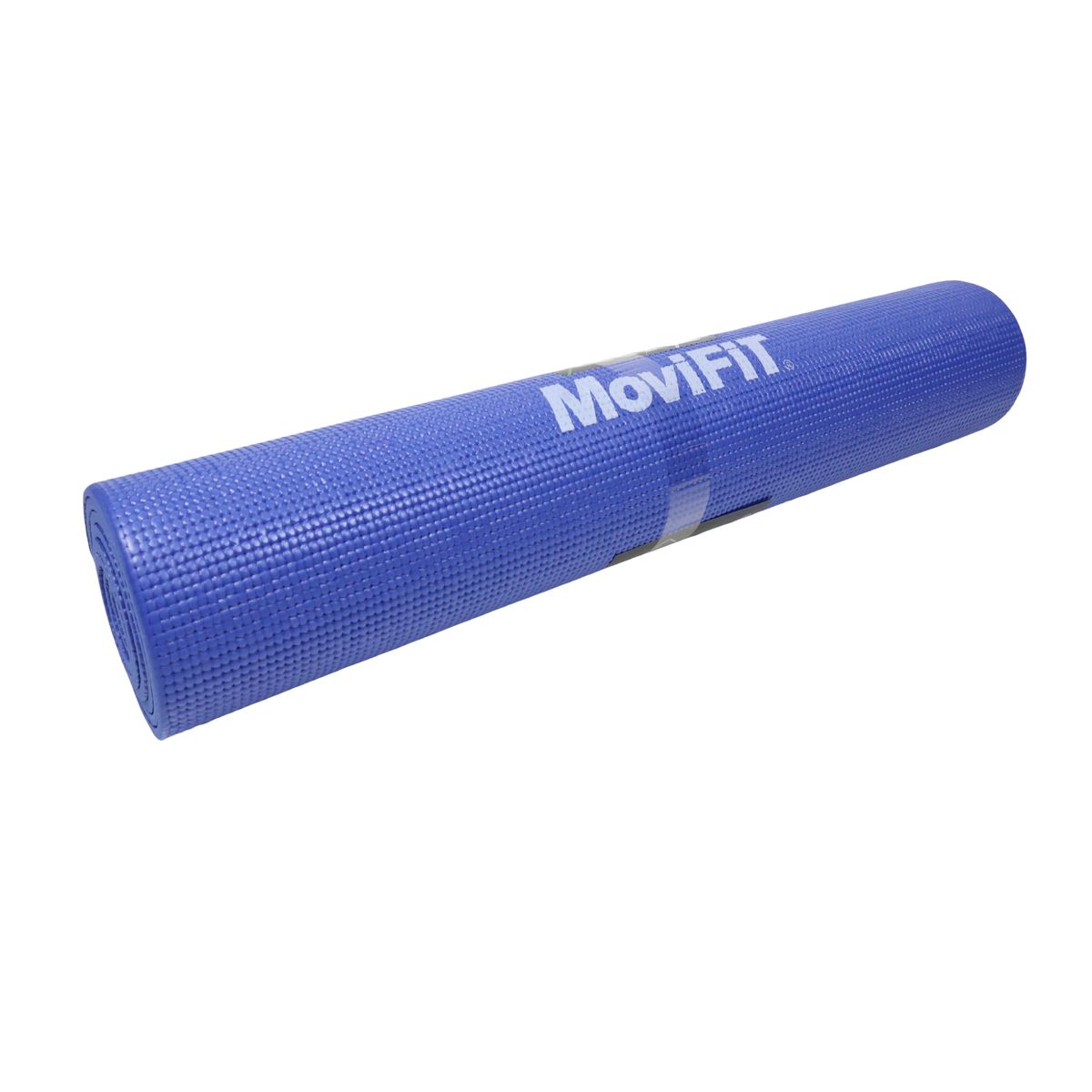 MOVIFIT - Colchoneta Mat Yoga Azul Enrollable Antideslizante + Estuche