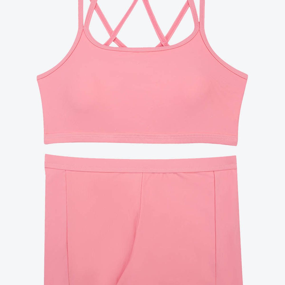 LILI PINK - Vestido de baño dos piezas niña junior