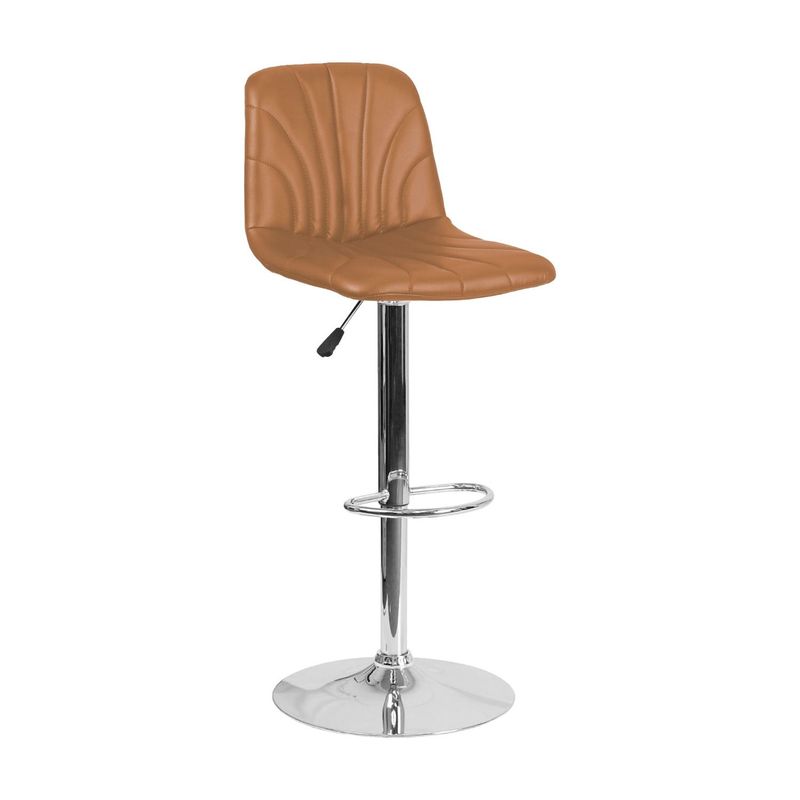 GENERICO - Silla Bar Butaco Alta Giratoria Pvc Barra Cocina Refmercedes Cafe Mercedes