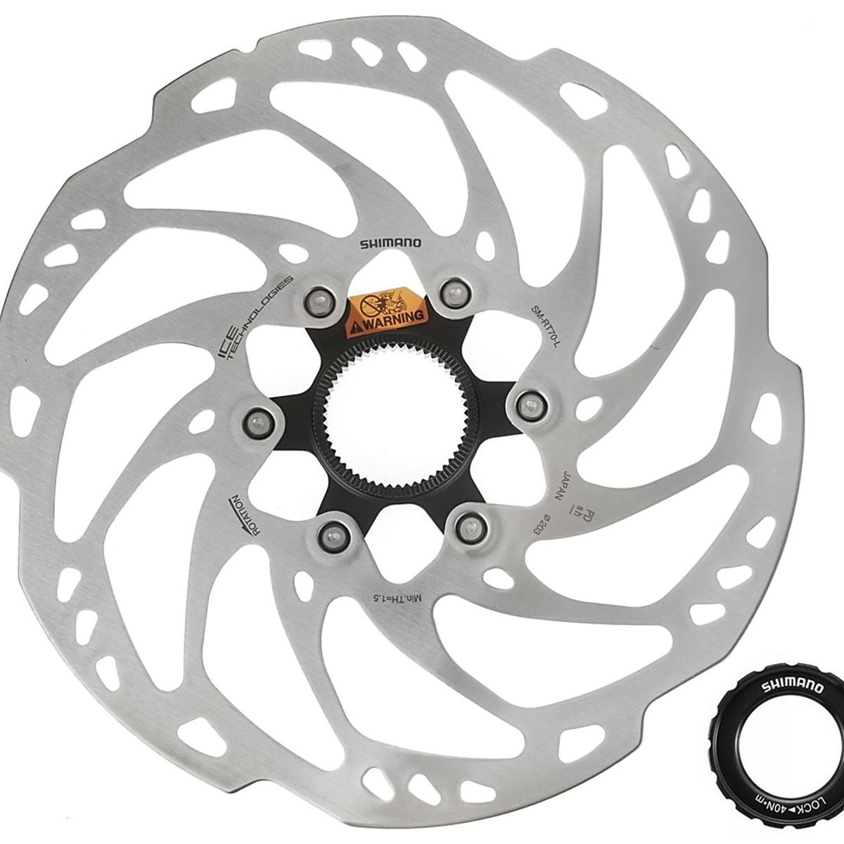SHIMANO - Rotor Freno Disco Shimano Slx Rt70 203mm Center Lock