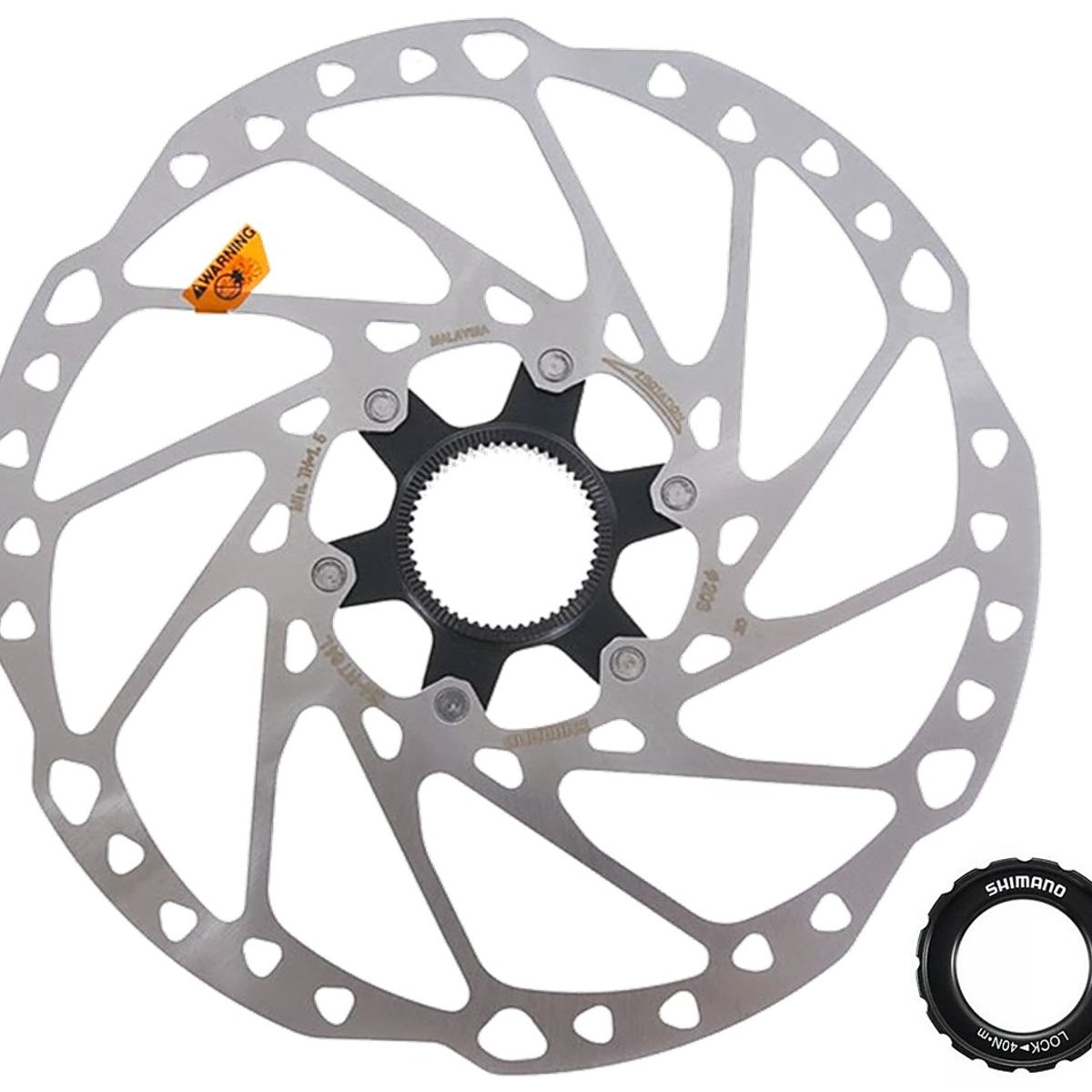 SHIMANO - Disco Rotor Freno Shimano Deore Rt64 203mm Center Lock