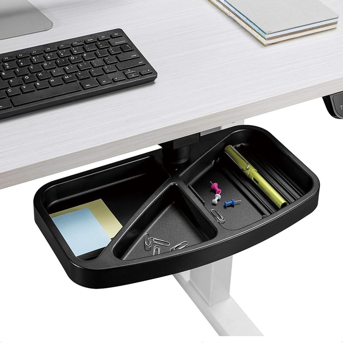 GENERICO - Bandeja Inferior Organiza Escritorio Gira 360° Techgo BDT-1