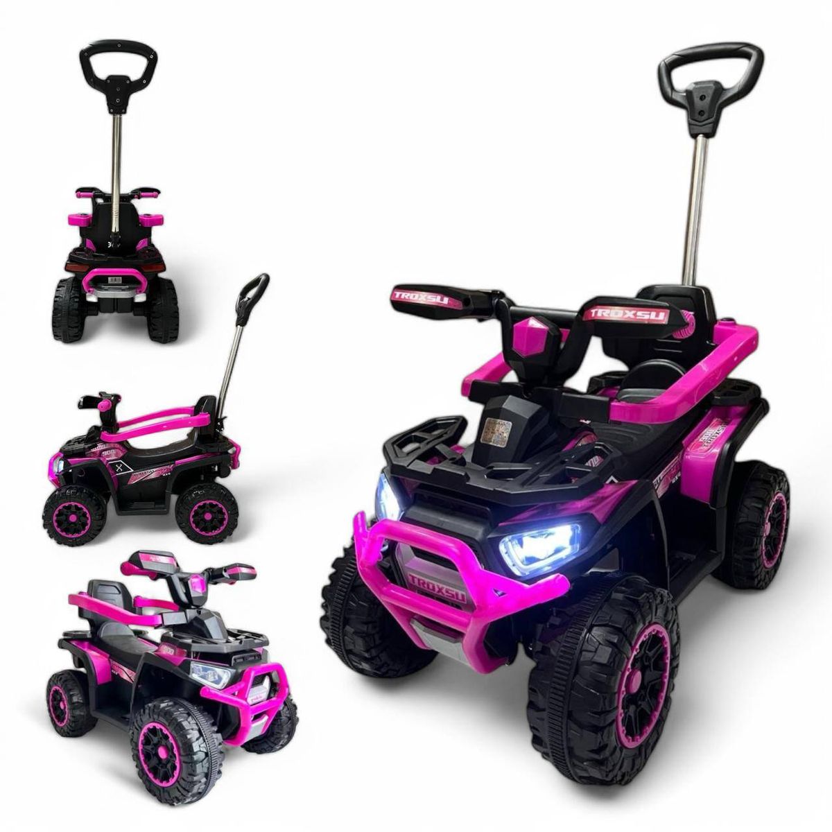 BRITOCHET - REF DK-P03P Carro Paseador cuatrimoto 1 a 4 Años