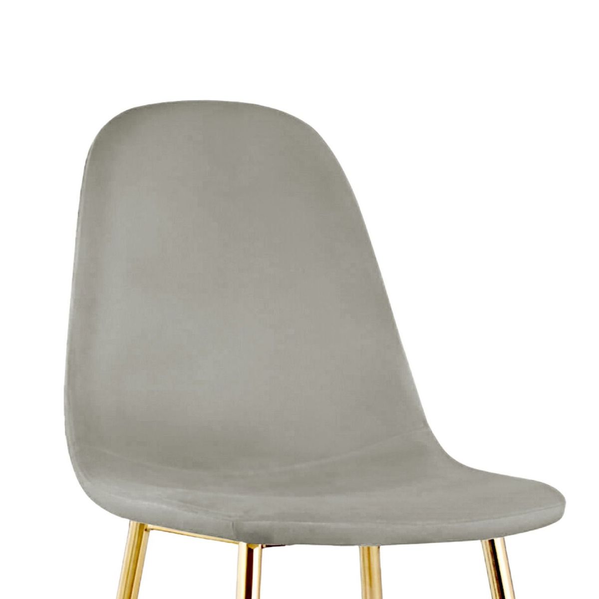 DIMATEX LEON - Silla Decorativa Mueble Sala Comedor Dormitorio Refofelia Gris