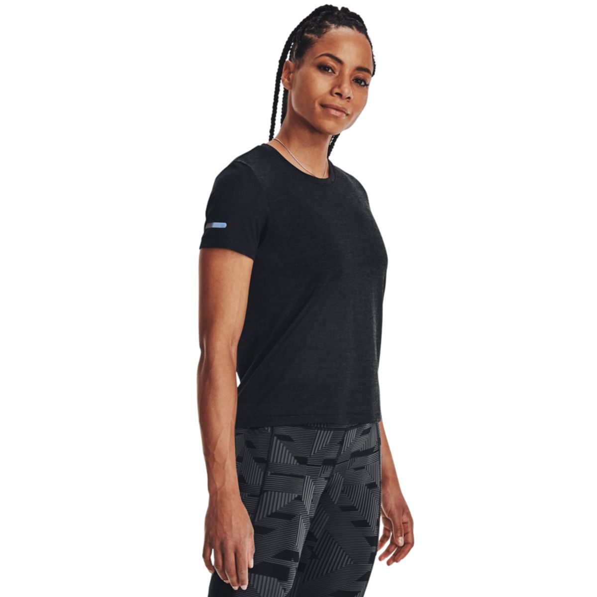 UNDER ARMOUR - Camiseta Mujer UNDER ARMOUR UA SEAMLESS STRIDE S Negro UNDER ARMOUR.