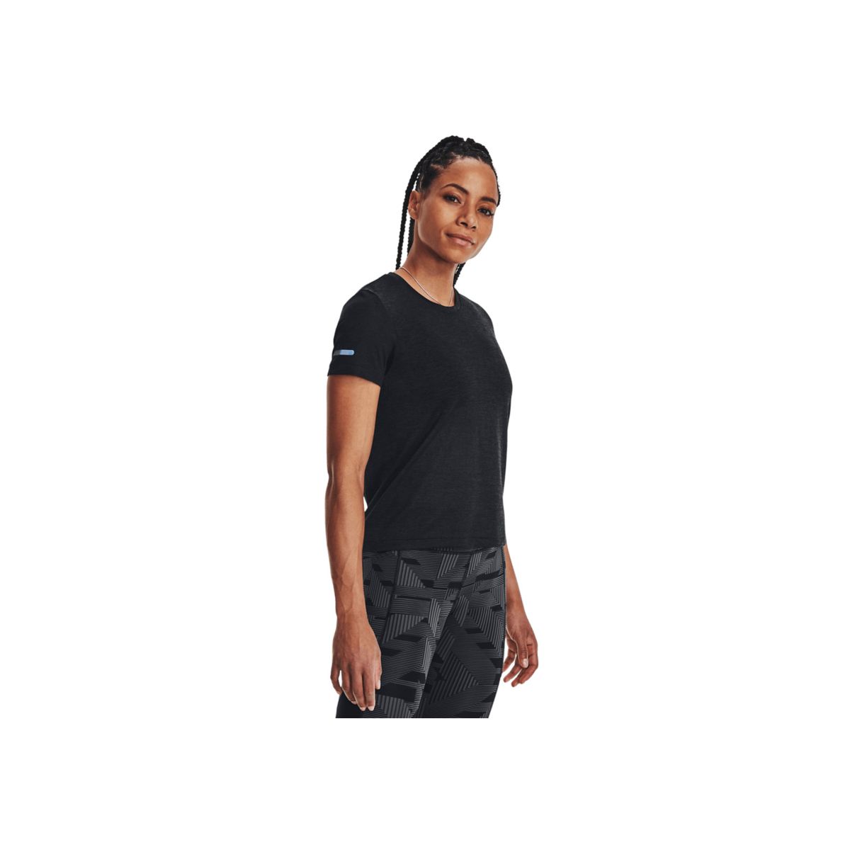 UNDER ARMOUR - Camiseta Mujer UNDER ARMOUR UA SEAMLESS STRIDE S Negro UNDER ARMOUR.