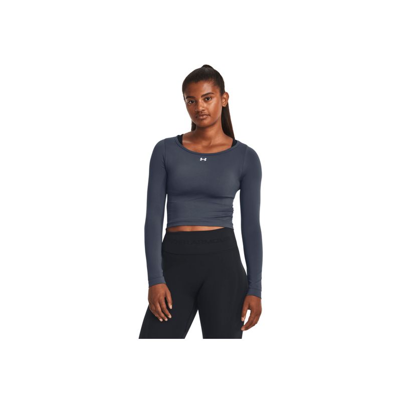 UNDER ARMOUR - Camiseta Mujer UNDER ARMOUR VANISH SEAMLESS LS Gris UNDER ARMOUR.