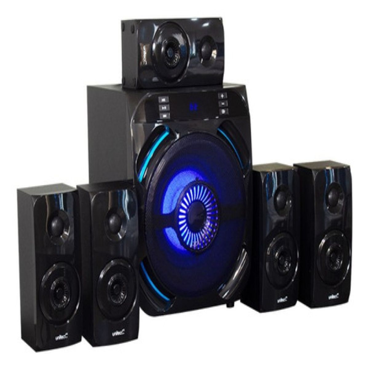 UNITEC - Parlantes Sistema De Audio Bluetooth 51 Unitec Zeuz 100w