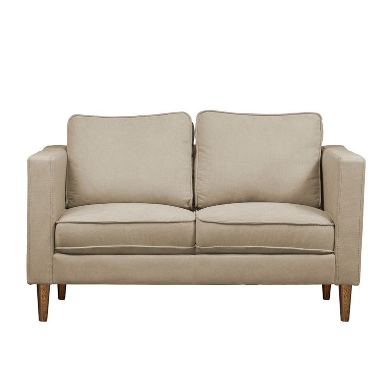 ELITE LIVING - SOFA MONTREAL 2 PUESTOS CAMEL MICROFIBRA