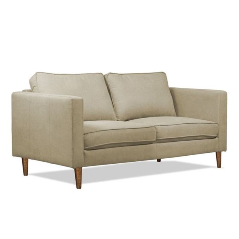 ELITE LIVING - SOFA MONTREAL 3 PUESTOS CAMEL MICROFIBRA