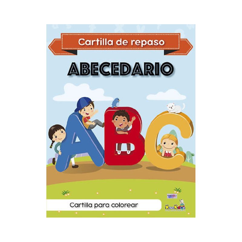 GENERICO - Cartilla de Repaso Abecedario para Estudiar y Colorear para Niños