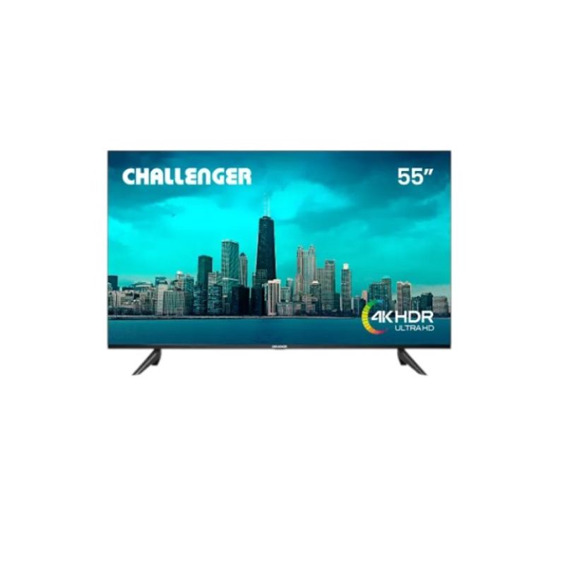 CHALLENGER - Televisor CHALLENGER 55″ 55KG85 4K Smart TV LED