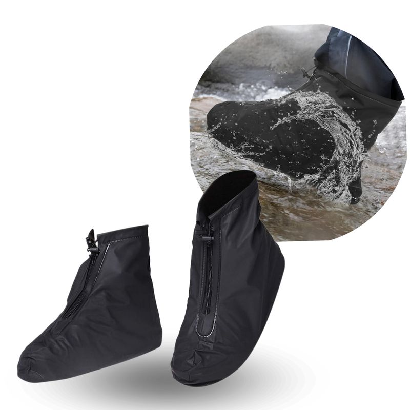 GENERICO - Funda Bota Para Lluvia Moto Zapato Impermeable