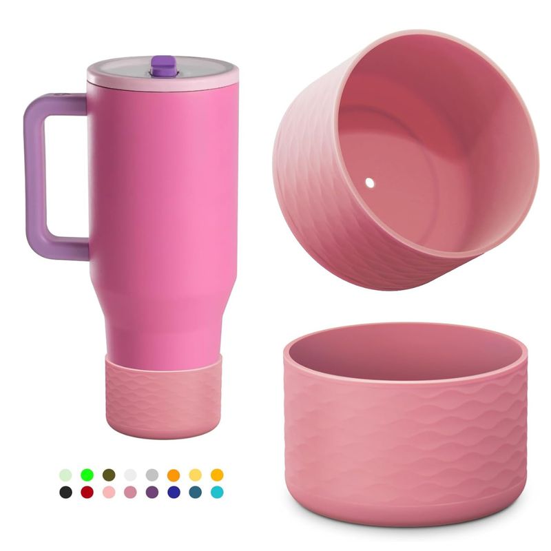 GEF - Kit X2 Botas Funda Silicona Protector Para Stanley 3040 Oz