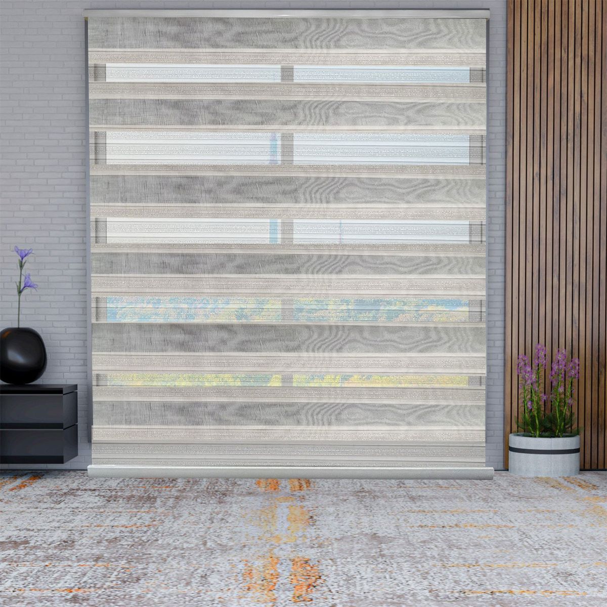 HOMETEX - PERCIANA ARGY BEIGE 150 X 220