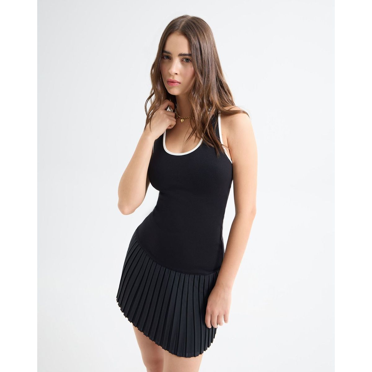 SEVEN SEVEN - Vestido Para Mujer M/Sisa Corto Color Negro Marca Seven Seven #28171361