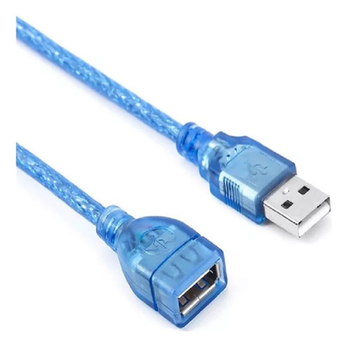 GENERICO - CABLE EXTENSIÓN USB BLINDADA 5 METROS CALIDAD FINA BLINDADO