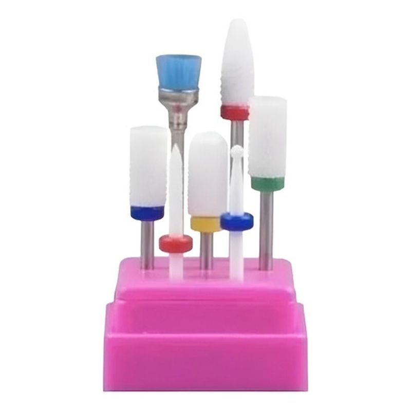 GENERICO - Kit De Brocas Puntas Fresa Ceramica Para Drill Pulidor