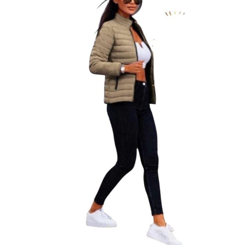 URBAN PLUS - CHAQUETA PARA MUJER BEIGE