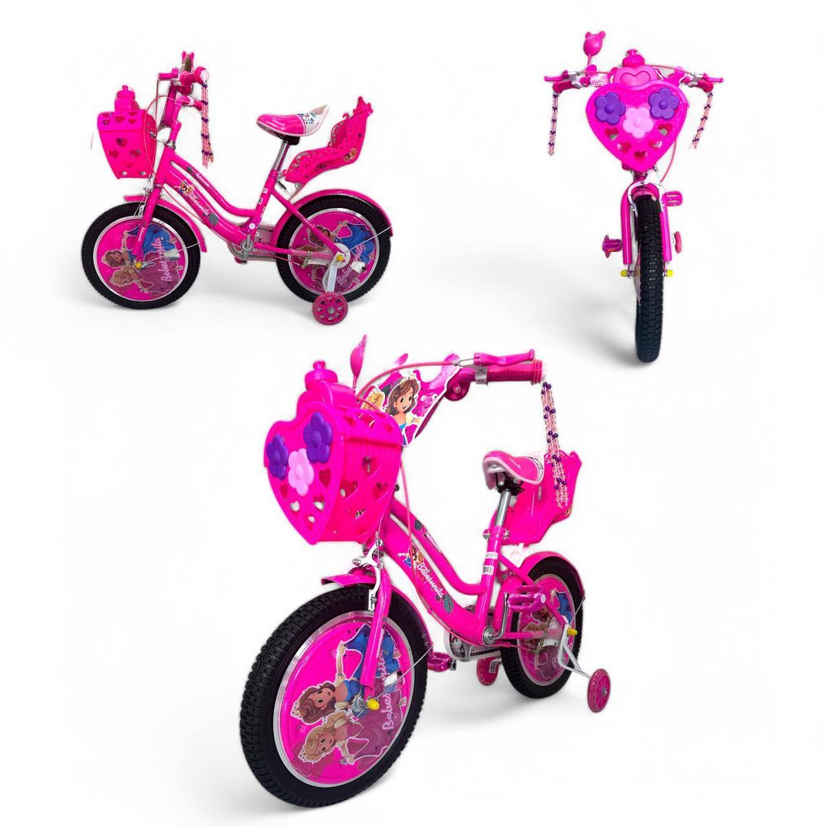 BRITOCHET - REF SM-16 Bicicleta Para Niña De 4 a 9  Años RIN 16 Princesa