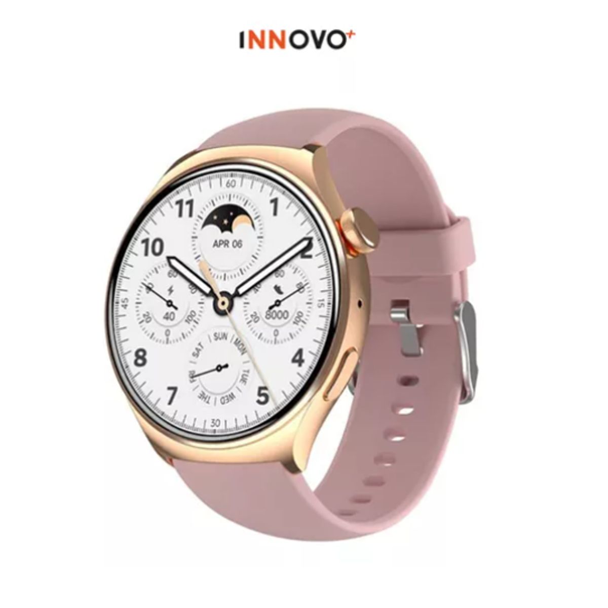 INNOVA - Smartwatch Amoled Mobulaa G4 Plus Notificaciones Llamadas Doble Pulso