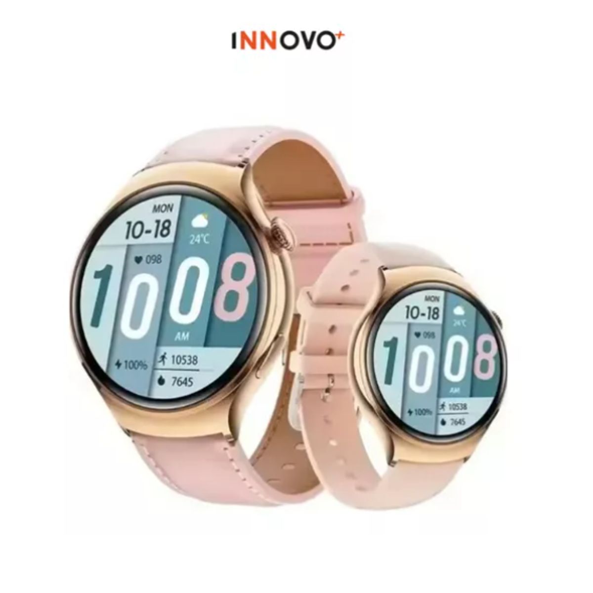 INNOVA - Smartwatch Amoled Mobulaa G4 Plus Notificaciones Llamadas Doble Pulso