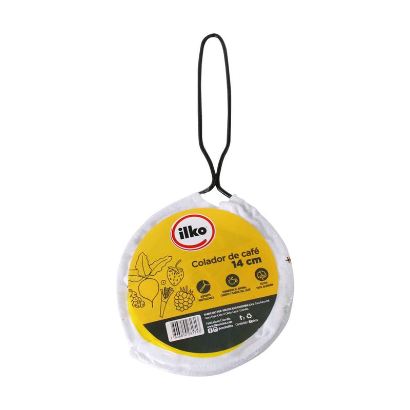 ILKO - Filtro ILKO Basic para Café 14 Cm
