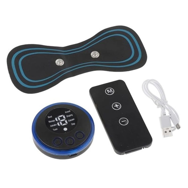 GENERICO - Mini Parche Masajeador Eléctrico Corporal + Control
