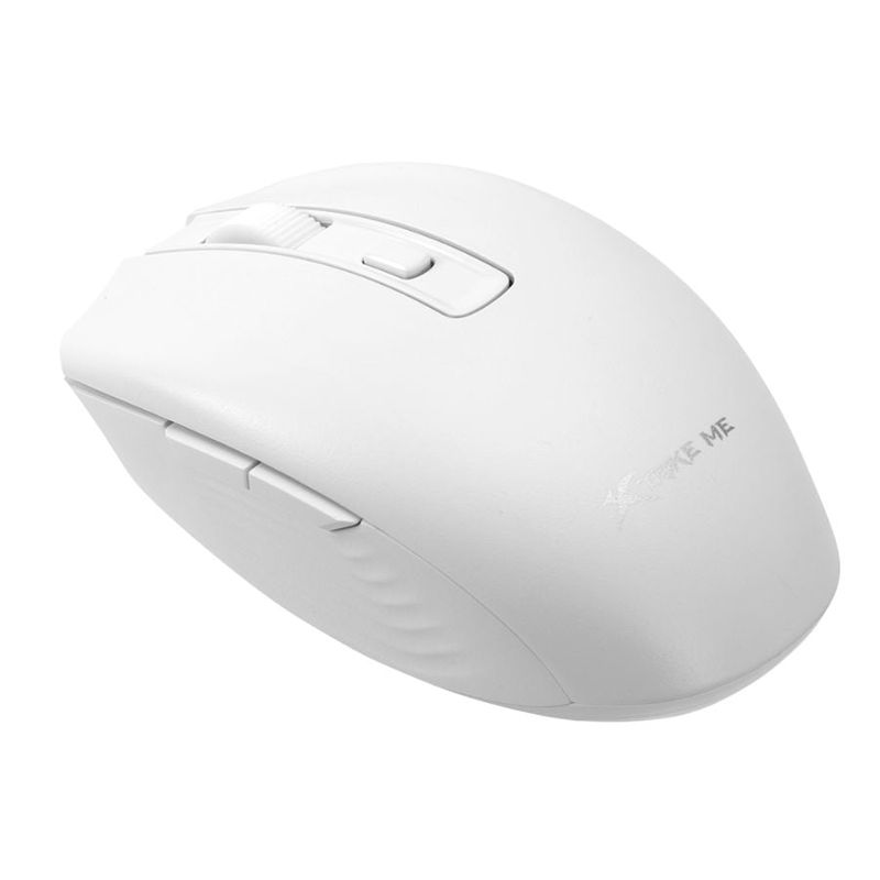 XTRIKE ME - Mouse Conexion Dual Inalámbrico Bluetooth USB Xtrike Me GW-224 Blanco