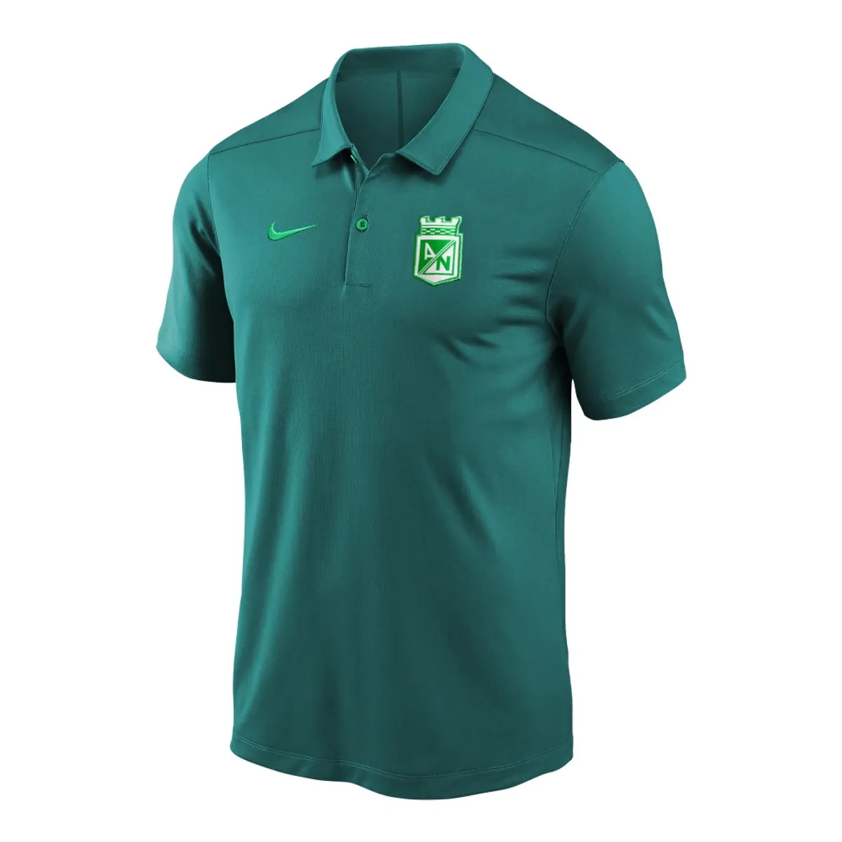 NIKE - Camiseta Polo Nike Atletico Nacional Df Vctry Hombre-Verde