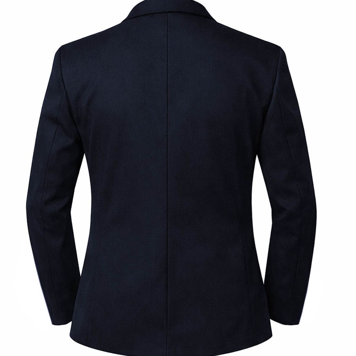 MODA EN CIRCUITO - Chaqueta Tipo Bleiser en Dril Para Hombre SIN CODERAS AZUL OSCURO