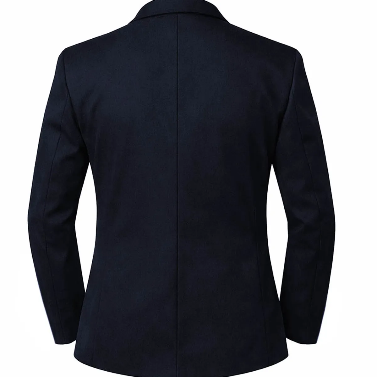 MODA EN CIRCUITO - Chaqueta Tipo Bleiser en Dril Para Hombre SIN CODERAS AZUL OSCURO