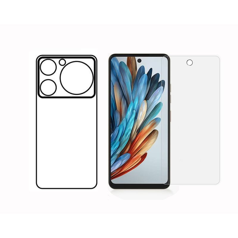 GENERICO - Protector Pantalla Y Trasero Hidrogel Para ZTE NUBIA MUSIC