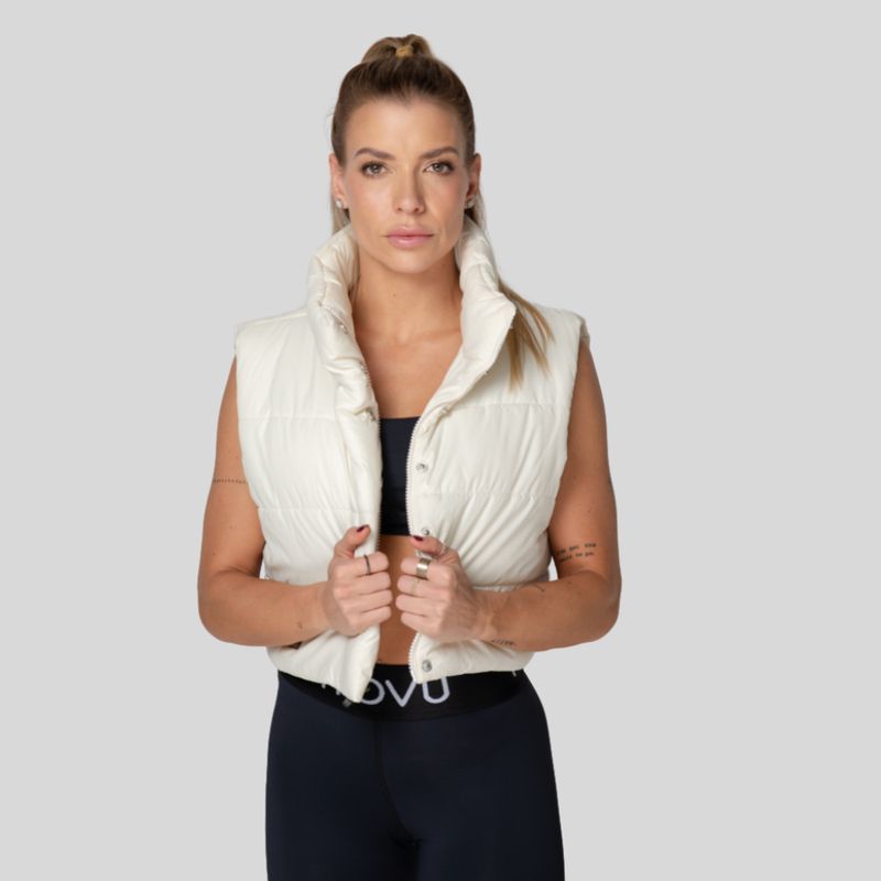 MOVU - Chaleco deportivo corto puffy mujer movu sportswear.