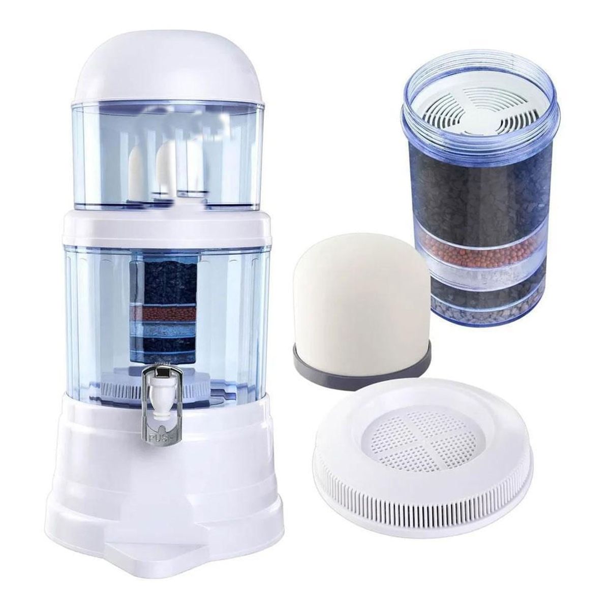 SKY - Combo Original Filtro Purificador De Agua Con Accesorios