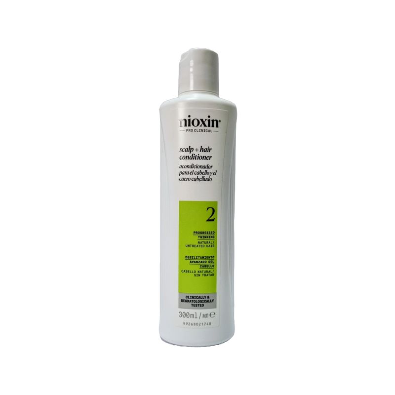 NIOXIN - Nioxin System 2 Conditioner – Acondicionador Fortalecedor Cabello Natural 300mL