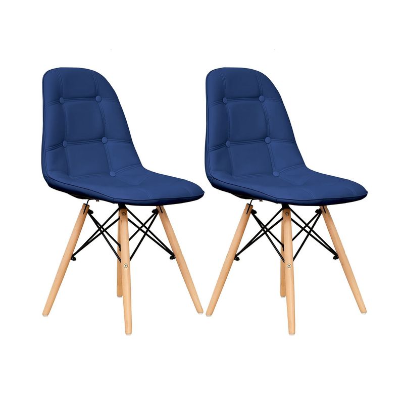 DIMATEX LEON - Set x2 Silla Decor Mueble Sala Comedor Dormitorio Refcarmen