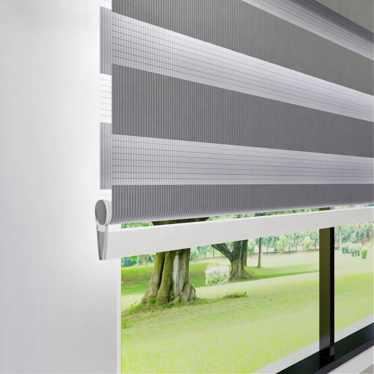 NOVELTY HOME - Cortina Elegance Coin Gris Grafito 120x180 cm Novelty Home