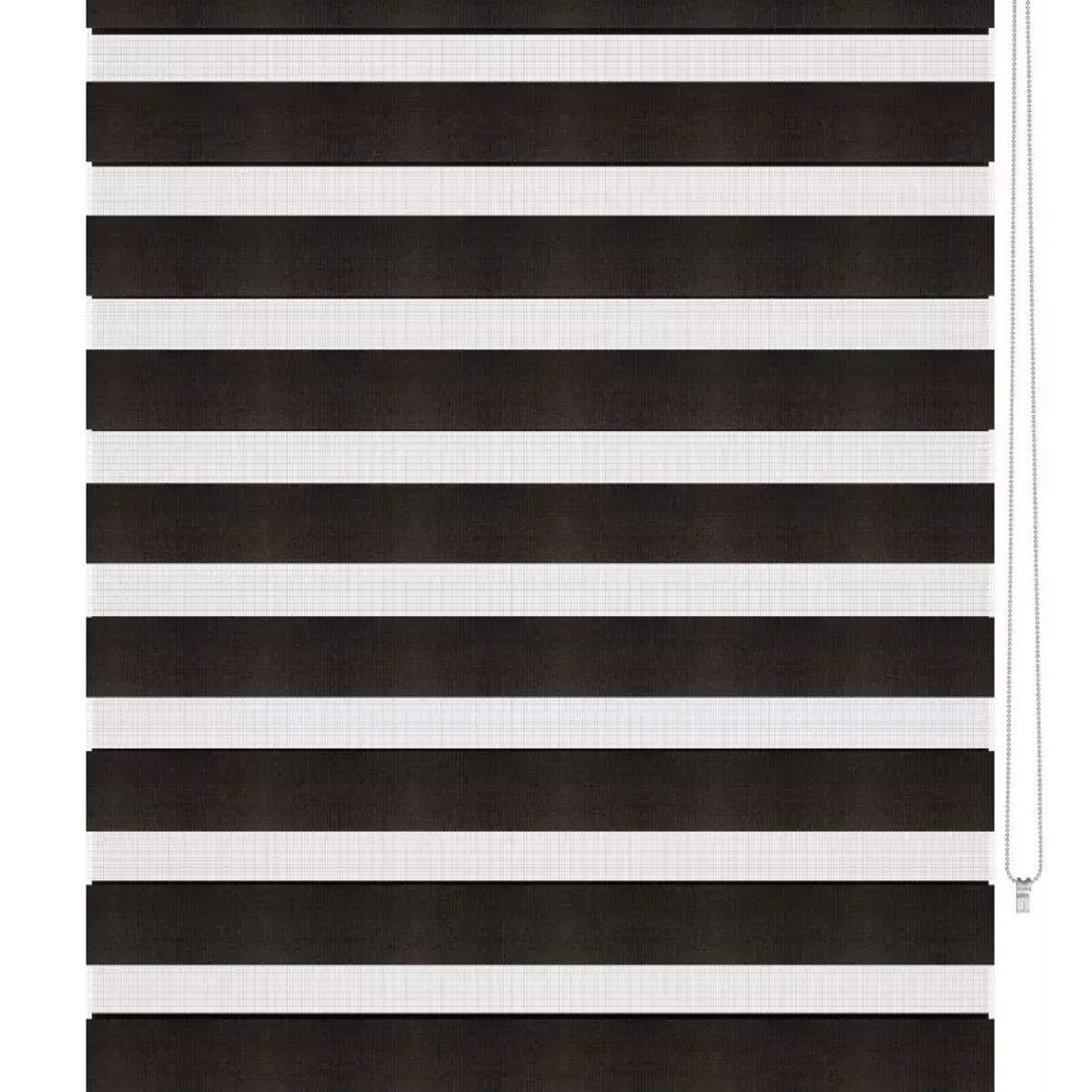 NOVELTY HOME - Cortina Elegance Negro 200x180 cm Novelty Home