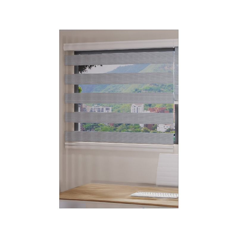 NOVELTY HOME - Cortina Elegance Suiza Gris Claro 120x220 cm Novelty Home