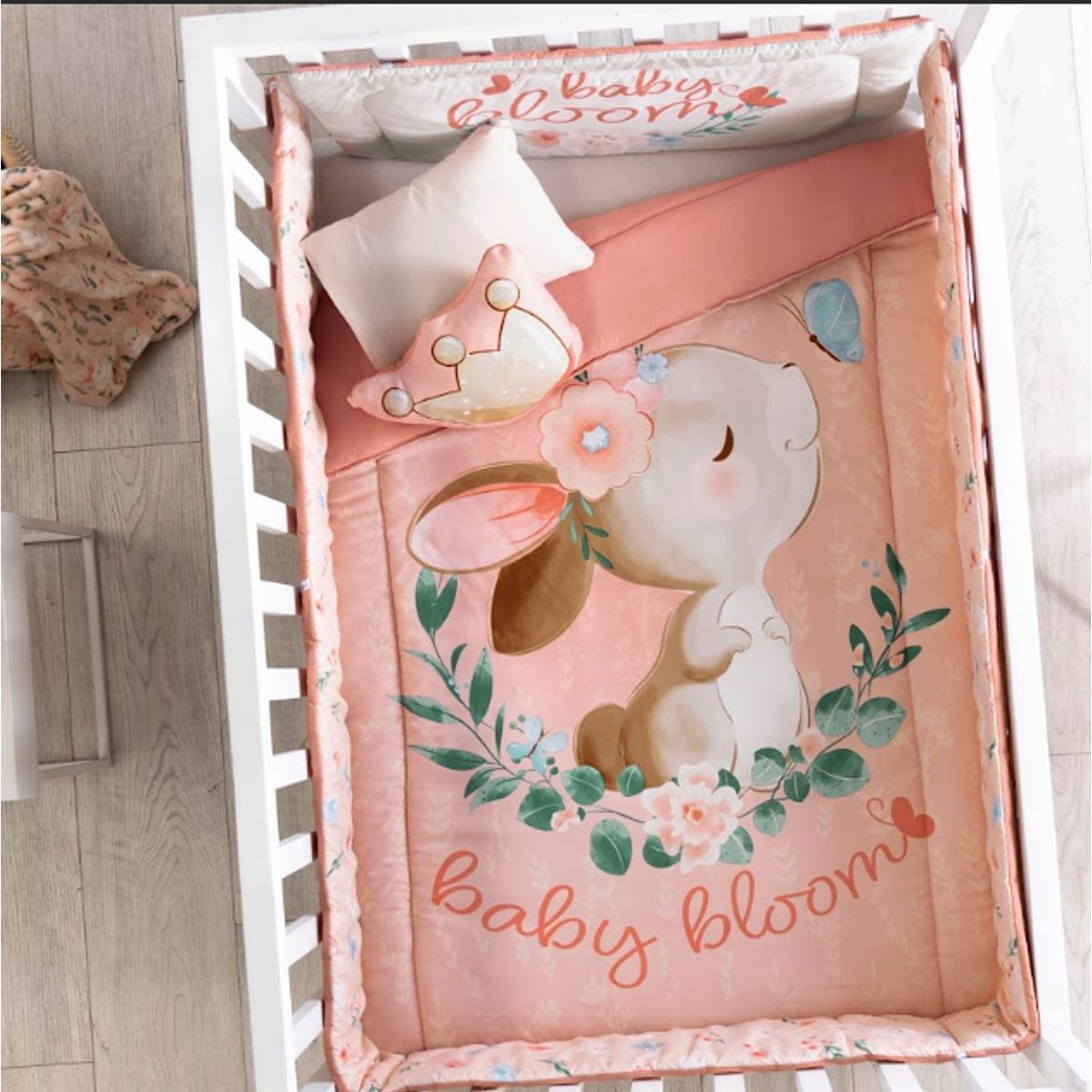 VIANNEY - Juego De Edredón Baby Conejita Cuna - Vianney